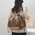 thumbnail image 1 of Multifunctional Travel Organizer Bag, Large Capacity Tote Backpack for Women, Convertible Crossbody Shoulder Bag, Casual Weekender Carry-On Handbag, 1 of 4