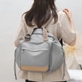 thumbnail image 1 of Multifunctional Travel Organizer Bag, Large Capacity Tote Backpack for Women, Convertible Crossbody Shoulder Bag, Casual Weekender Carry-On Handbag, 1 of 4
