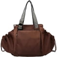 thumbnail image 1 of Multifunctional Travel Organizer Bag for Ladies - Doubles as a Stylish Backpack, Crossbody and Shoulder Bag, Boasts Great Storage Capacity(Khaki), 1 of 7