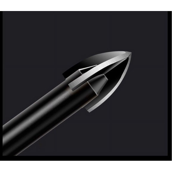 Multifunctional Triangle Drill Bit Glass Ceramic Vitrified Brick Full Tile Wall 6Mm
