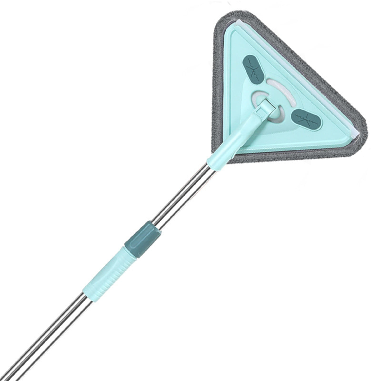 Multifunctional Triangle Mop Spliced Triangle Mop 360° Mop Handle Pole