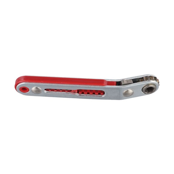 Multifunctional Two-Way Ratchet Screwdriver Set Corner Bend Right Angle Magnetic Alloy Steel Material 10Cm*3Cm*1Cm A Fangkenuo