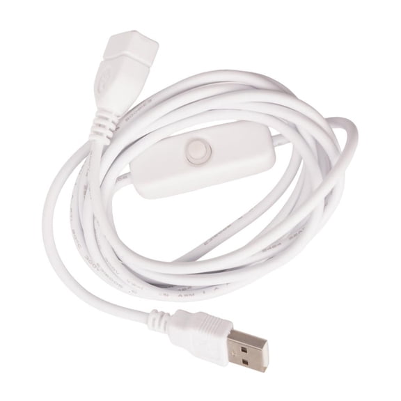Multifunctional USB 2.0 Male to Female Extension Data Cable With ON/OFF Switch for PC Laptop