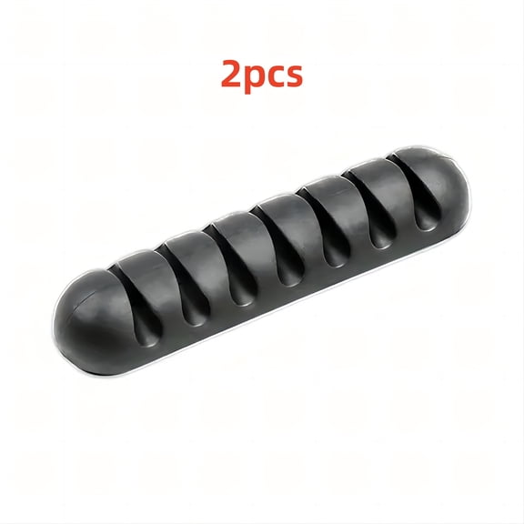 Multifunctional USB Cable Clips - Multi-Trough Cable Organizer for Home Office - Charging Cable Holder
