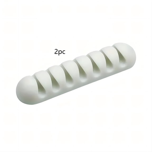 Multifunctional USB Cable Clips - Multi-Trough Cable Organizer for Home Office - Durable Charging Cable Holder