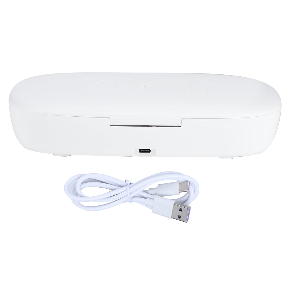 Multifunctional Ultraviolet Cleaning Box for On-the-Go Use Portable UV Phone Sanitizer \u0026 Wireless Charger
