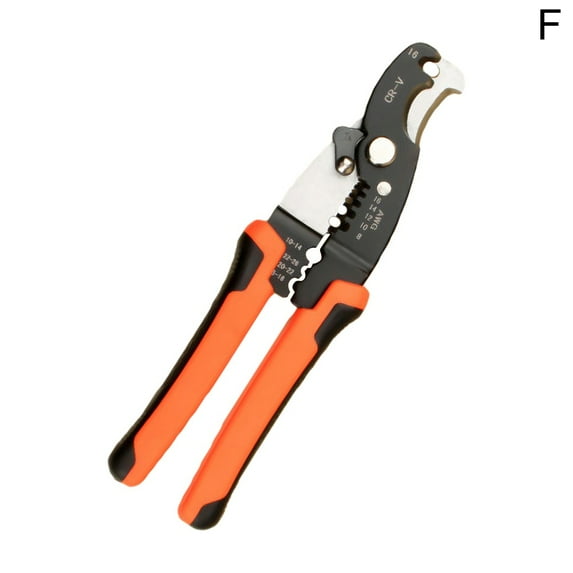 Multifunctional Useful Cable Wire Stripper Cutter Crimper Automatic Terminal Crimping Plier Tools Manganese Alloy