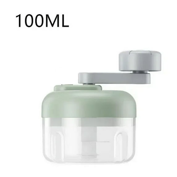 Multifunctional Vegetable Chopper Small Food Processor Manual Hand-Cranked Food Chopper Mincer Tool Garlic Kitchen Gadgets