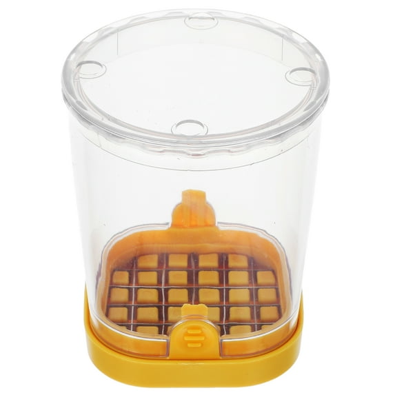 MERRYHAPY 304 Stainless Steel Vegetable Chopper and Slicer with ABS Handle, Yellow Kitchen Tool for Home Cooking