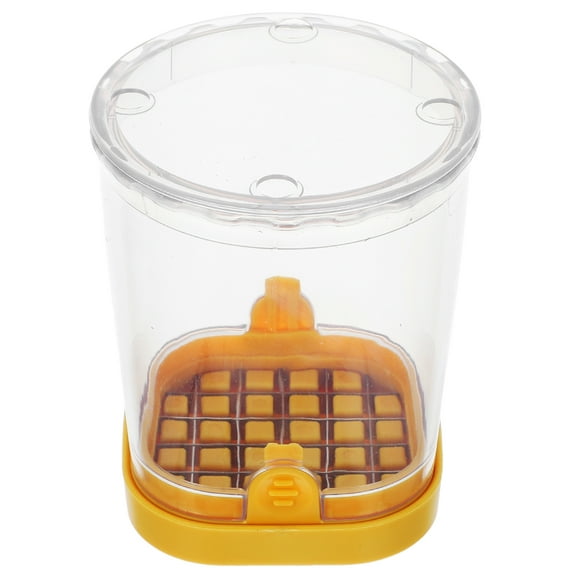 MERRYHAPY 304 Stainless Steel Vegetable Chopper and Slicer with ABS Handle, Yellow Kitchen Tool for Home Cooking