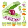 thumbnail image 1 of Multifunctional Veggie Chopper Potato Slicer Shredder, Onion Dicer Kitchen Essential, 1 of 6