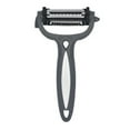 thumbnail image 1 of Multifunctional Veggie Peeler - 3 in 1 Y Shaped Fruits & Veggie Peeler w/Serrated, Zesters Kitchen Gadgets- Rotating Potato Peeler for kitchen w/Soft Grip Handle, 1 of 7