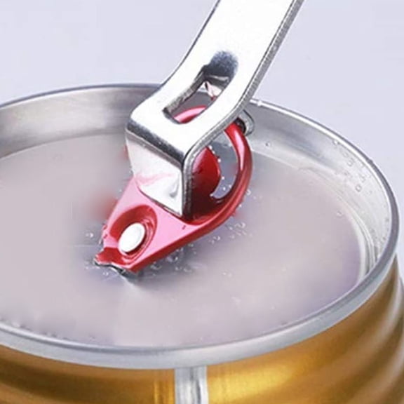 Multifunctional Vial Cap Remover Tool, Stainless Steel Oral Liquid Decapper, Aluminum Bottle Opener for Beverages Home Use