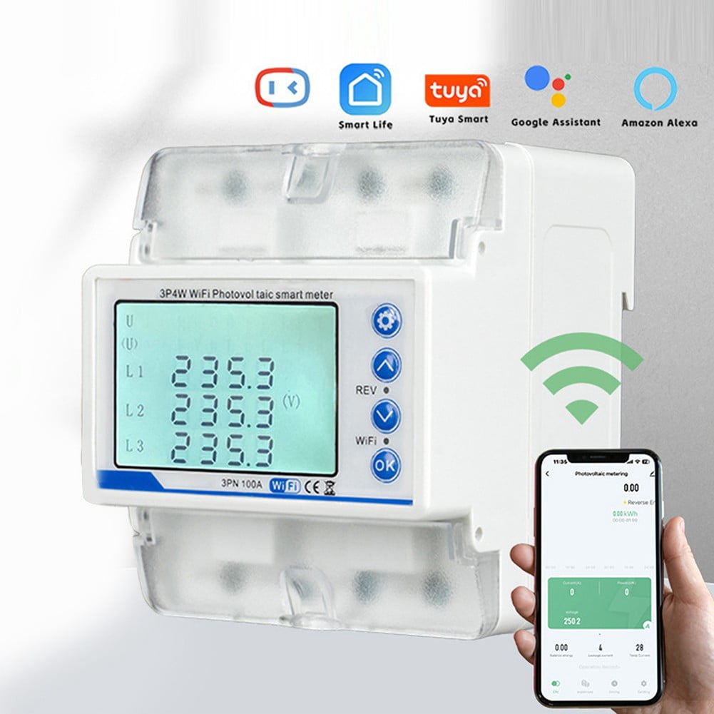 Multifunctional Voltage Protector with Lcd Display for Reliable Protection