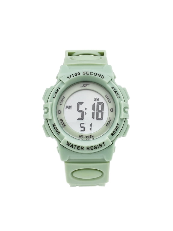 Multifunctional Waterproof Luminous Digital Watch for Daily Wear, Sports, and Outdoor Activities – 1 Pack with Alarm, Stopwatch, Week Display