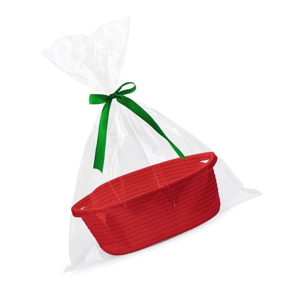 Multifunctional Weave Basket Sturdy Woven Storage Basket With Handle Designs for Home Organization