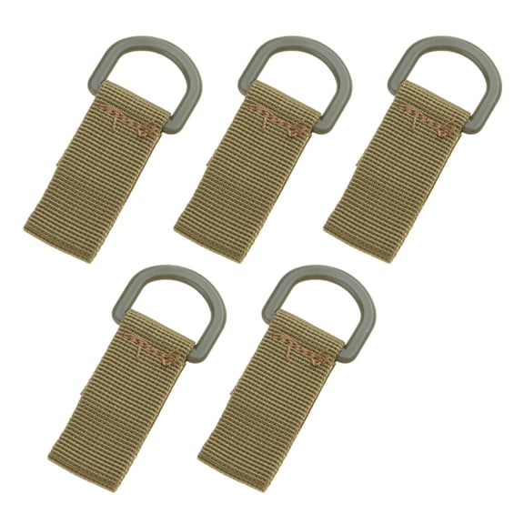 Multifunctional Webbing Belt D-Rings Carabiner Tape Hook Hanging Keychains Backpacks Hook Buckle Clip Webbing Strap Hook