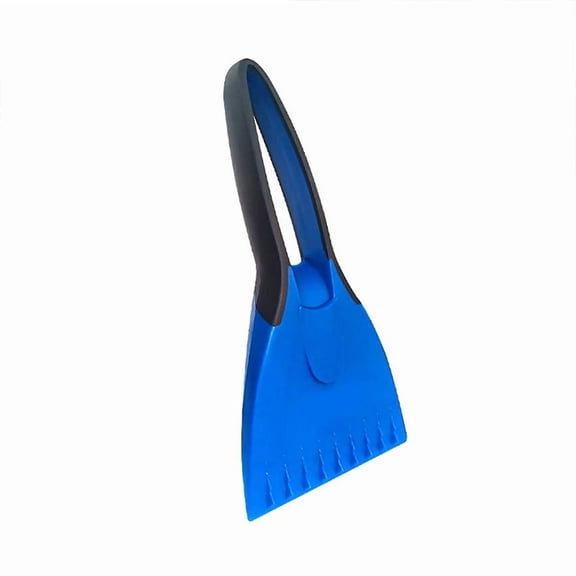 Multifunctional Winter Ice Scraper and Windshield Removal Tool with Ergonomic Silicone Grip for All Vehicles