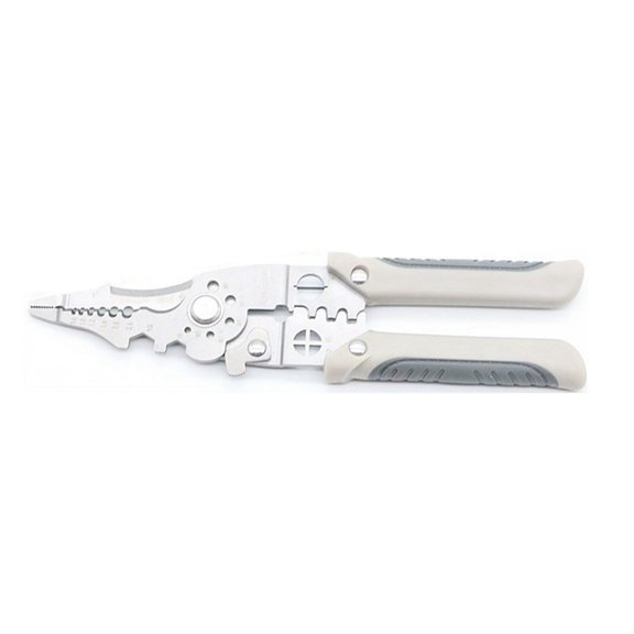 Multifunctional Wire Stripper Crimper Cable Cutter Pliers, Multifunctional Wire Stripper Crimper Cab Metal