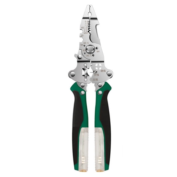 Multifunctional Wire Stripper Crimper Cable Cutter Pliers Professional Electrical Wire Stripping Tool Wire Scissors