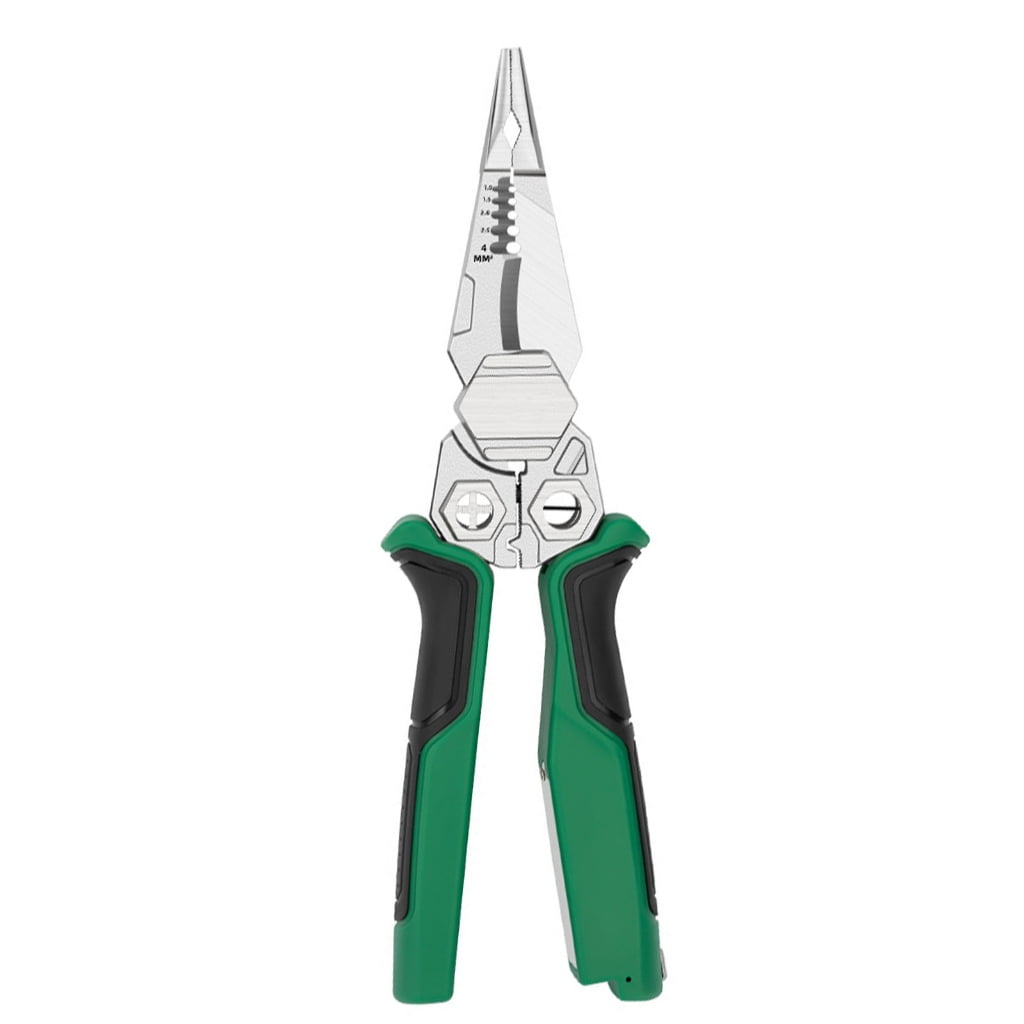Multifunctional Wire Stripper With Voltages Tester And Accuracy Cutting Cable Cutter Stripper For Electrical Work