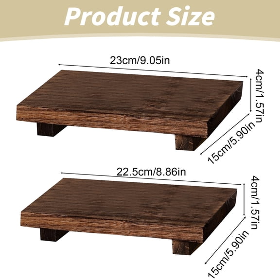 Multifunctional Wooden Bathroom Stool with Storage Tray Waterproof Shower Bench Soap Toiletry Organizer Rack for Home