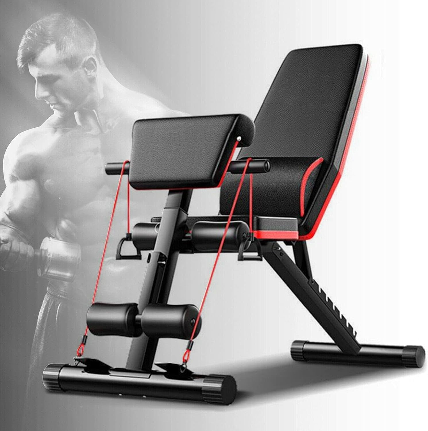 Multifunctional Workout Dumbbell Weight Bench Sit Up Home Gym