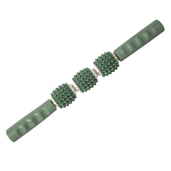Multifunctional Yoga Muscle Roller Deep Relax Muscles Massage Stick Three Hedgehog Balls Muscle Body Massage Relax Tool