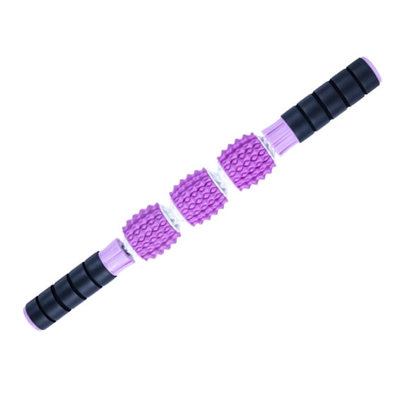Multifunctional Yoga Muscle Roller Deep Relax Muscles Massage Stick Three Hedgehog Balls Muscle Body Massage Relax Tool