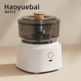 thumbnail image 1 of Multifunctional meat grinder, wireless electric cooking machine, household kitchen garlic masher, baby food supplement machine, stainless steel cutter head, 350ml capacity, removable and washable., 1 of 8