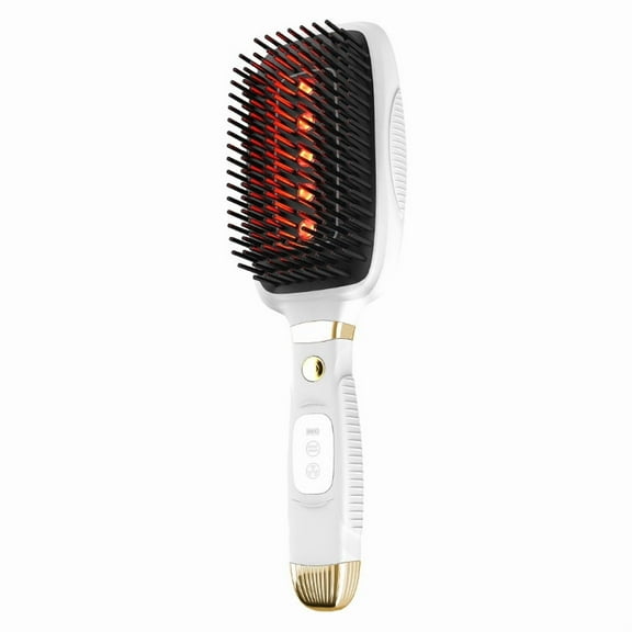Multifunctional photon meridian hair care comb, red light, micro-current, warm massager, nourishing hair, fluffy, anti-dandruff, hair care and care