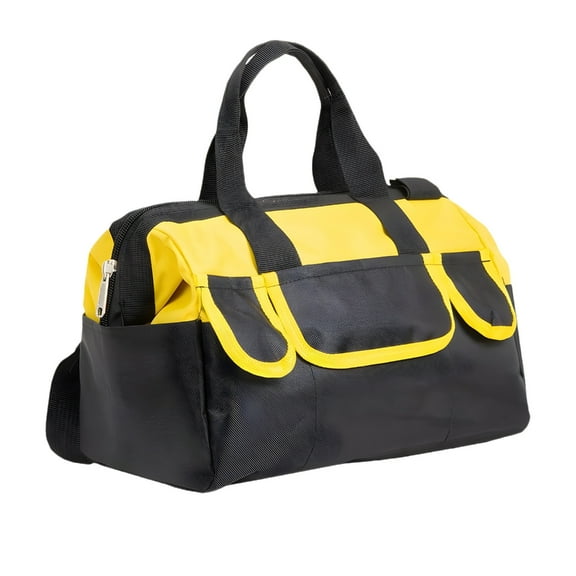 Multifunctiuon Tool Carriers with Water Resistant & Convenient Shoulder Strap Multiple Pocket Tool Bag for Home Repairers