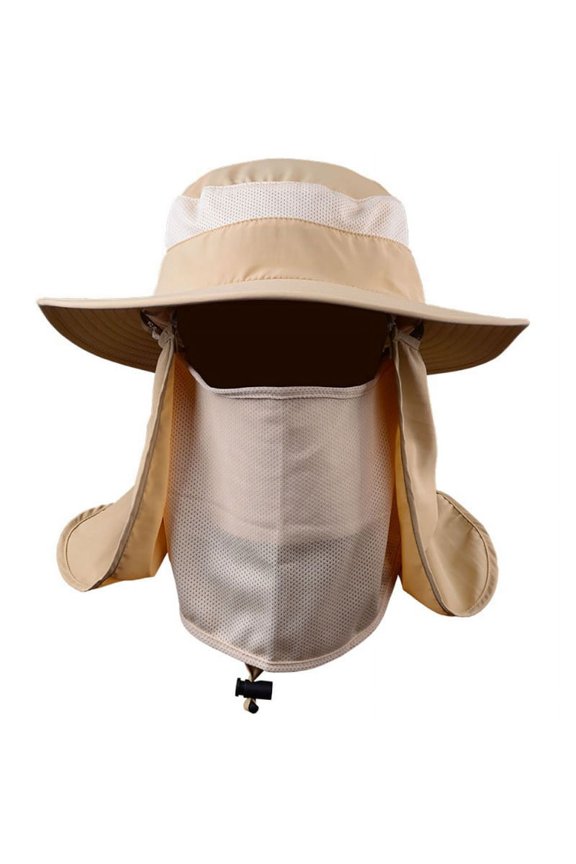Multifuntiomal Unisex Windproof Sunshade Detachable Fishermen Hat