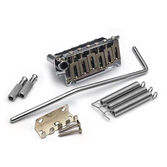 Multifuntional 6 String Electric Bass Bridge Bass Guitar Part Music Instrument Hardware Electric Bass Bridge for Guitar