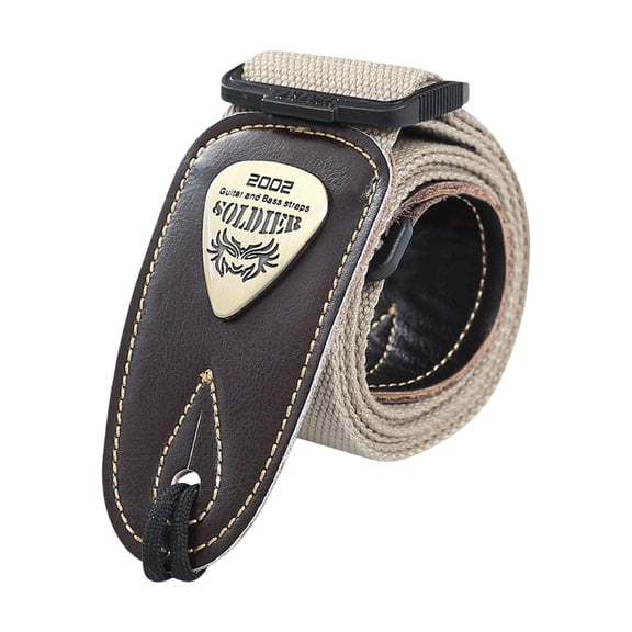 Multifuntional Acoustic Guitar Strap Beginner Guitar Strap Fabric Texture for Beginners and Professional Musicians