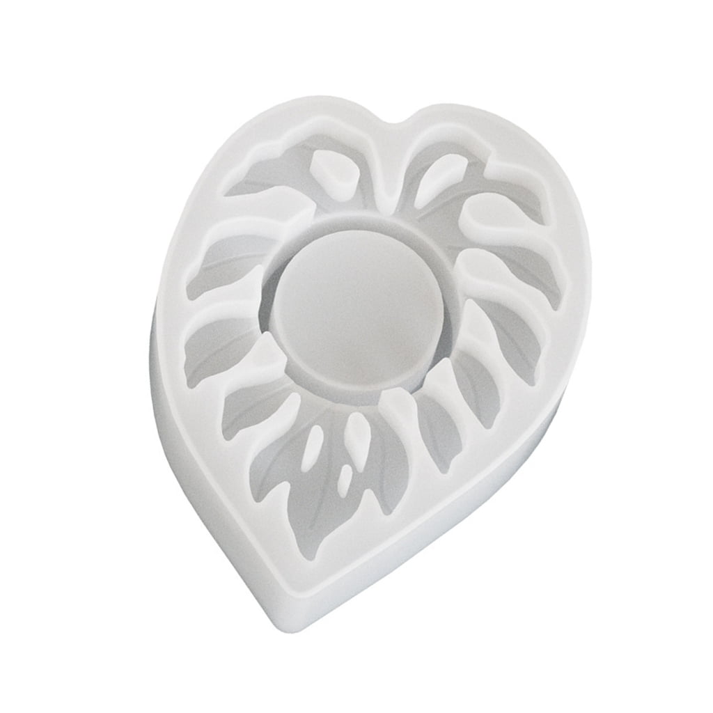 Multifuntional Candle Base Molds Crafting Moulds Leaf Shape Candlestick ...