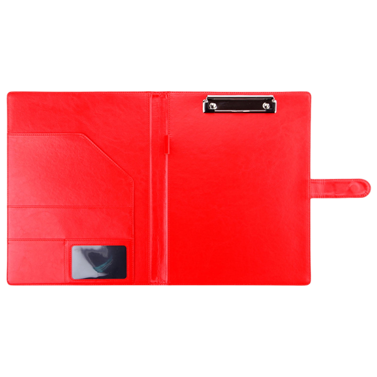 Multifuntional Clipboard with Integrated Storage for Pen and Cards Suitable for Meetings and Daily Office Tasks