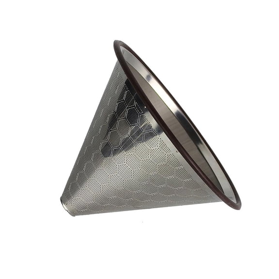 Multifuntional Coffee Dripper Stainless Steel Texture Coffee Dripper for Coffee