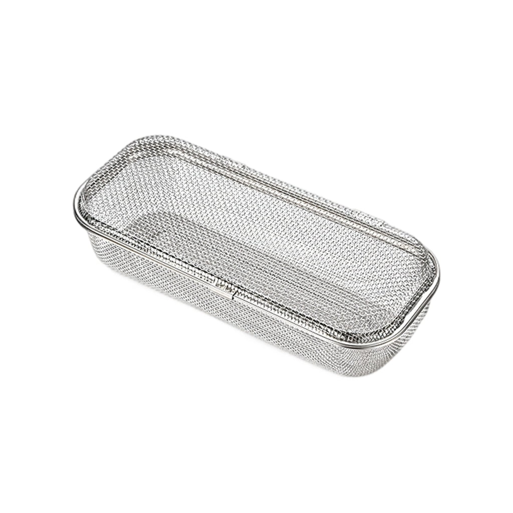 Multifuntional Dishwasher Basket Stainless Steel Texture for Home and Commercial