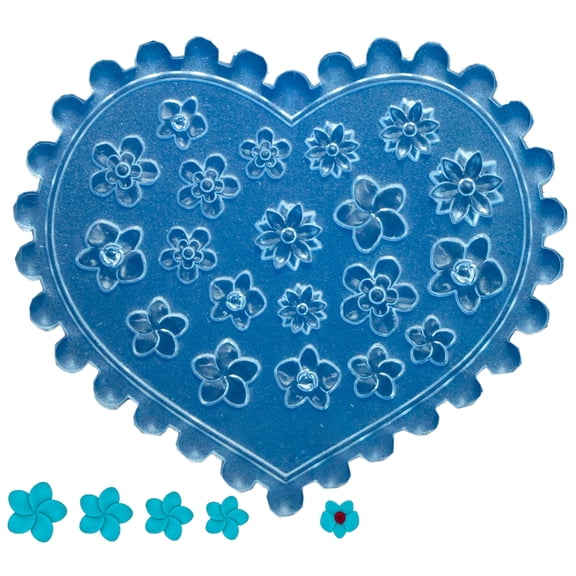 Multifuntional Nails Mold Nails Styling Mold Flower Theme Nails Accessories Suitable for Accessories Enhancement