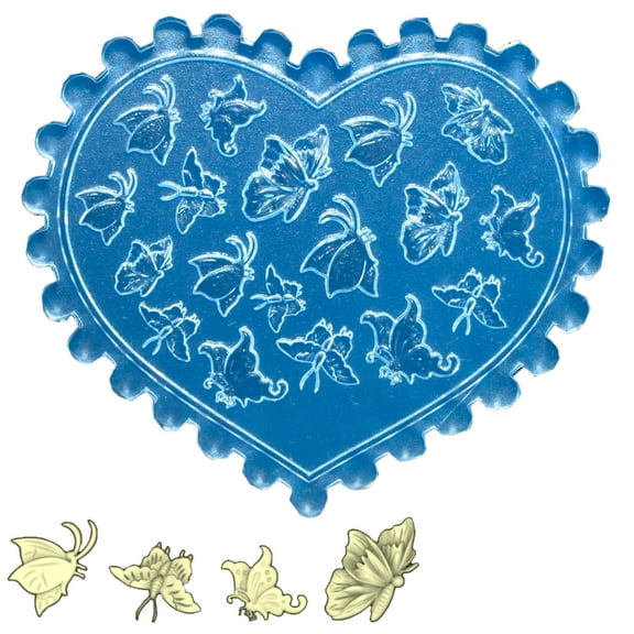 Multifuntional Nails Mold Nails Styling Mold Flower Theme Nails Accessories Suitable for Accessories Enhancement