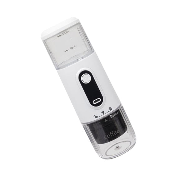 Multifuntional Portable Espresso Maker Intelligent Heating for Coffee Pods and Coffee Powder for Travel and Home Brewing