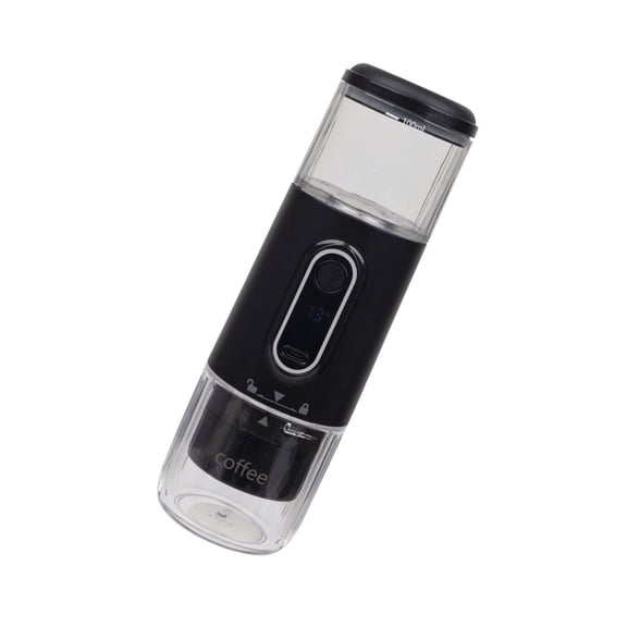 Multifuntional Portable Espresso Maker Intelligent Heating for Coffee Pods and Coffee Powder for Travel and Home Brewing