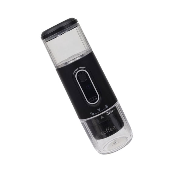 Multifuntional Portable Espresso Maker Intelligent Heating for Coffee Pods and Coffee Powder for Travel and Home Brewing