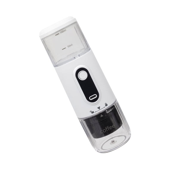 Multifuntional Portable Espresso Maker Intelligent Heating for Coffee Pods and Coffee Powder for Travel and Home Brewing