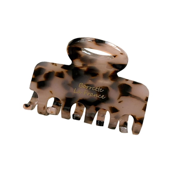 Multifuntional Simple Shape Hair Clip Hair Grip Stylish Headpiece Acrylic Texture for Home Office and School Use