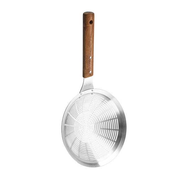 Multifuntional Stainless Steel Skimmer Cooking Meshs Strainer Spoon with Long Handle Strainer Spoon for Cooking