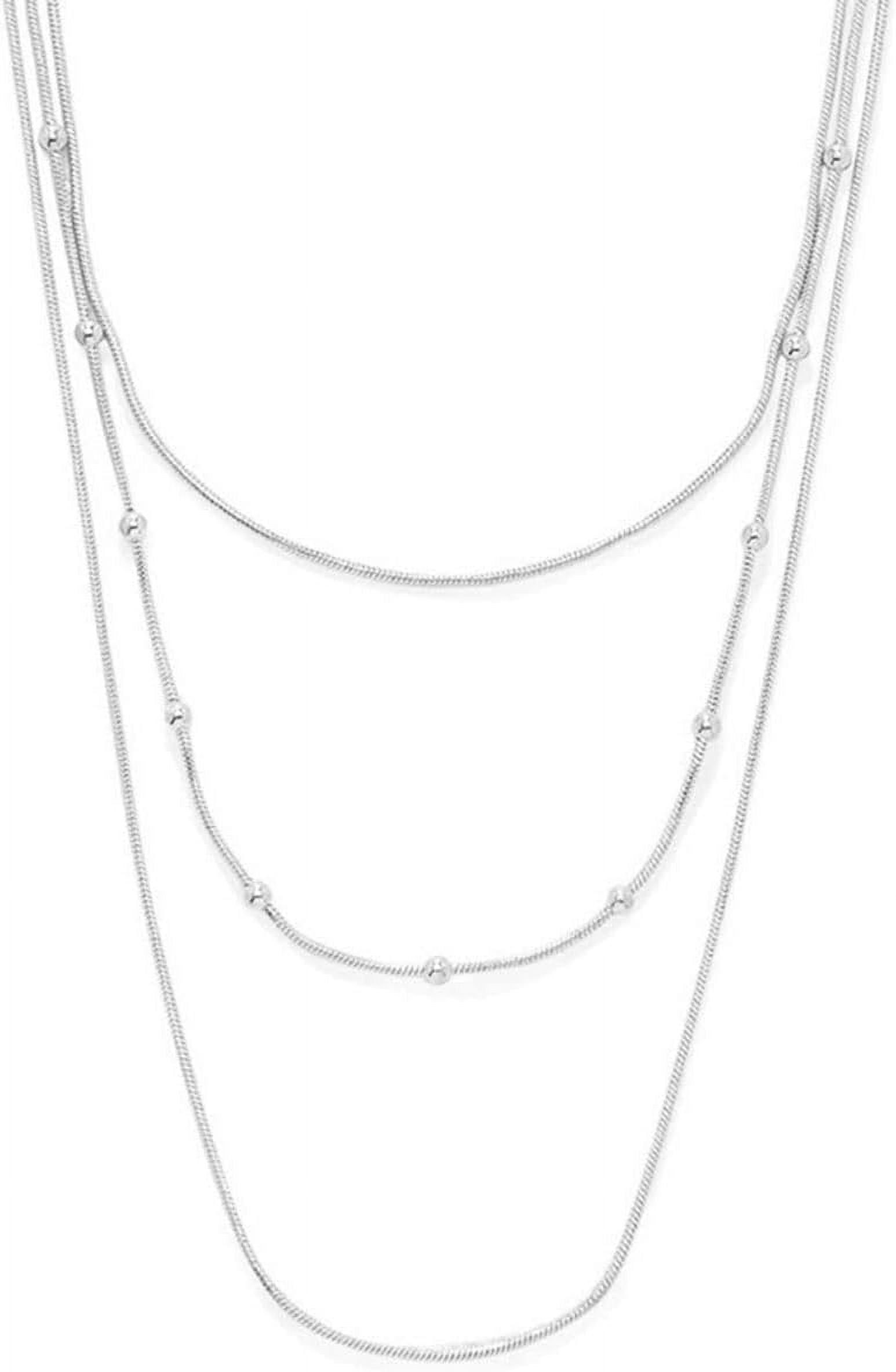 Multilayer Choker Long Chain Tassel Pendant Necklace For Women Beads ...