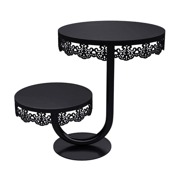 Multilayer Iron Pastries Stand Elegant Sweet Presentation Rack Wedding Cake and Cupcake Holder for Birthday Table