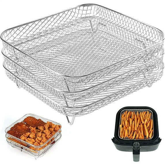 Multilayers Dehydrator Rack Toast Rack Air Fryers Tool Kitchen Baking Accessory